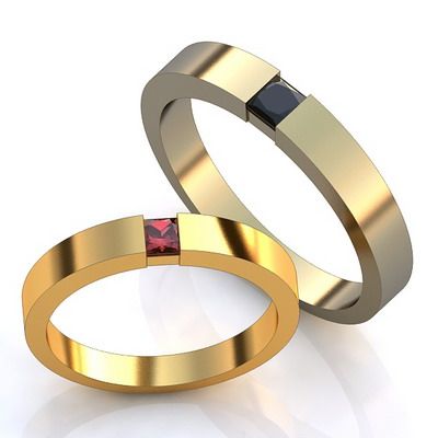 Обручальное кольцо с рубином,Кольца золотые и серебряные изготовление на заказ,Обручальные кольца из золота и серебра на заказ