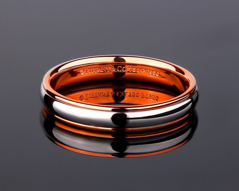 Кольца Tiffany Classic престижное обручальное кольцо изготовление на заказ, из золота и серебра